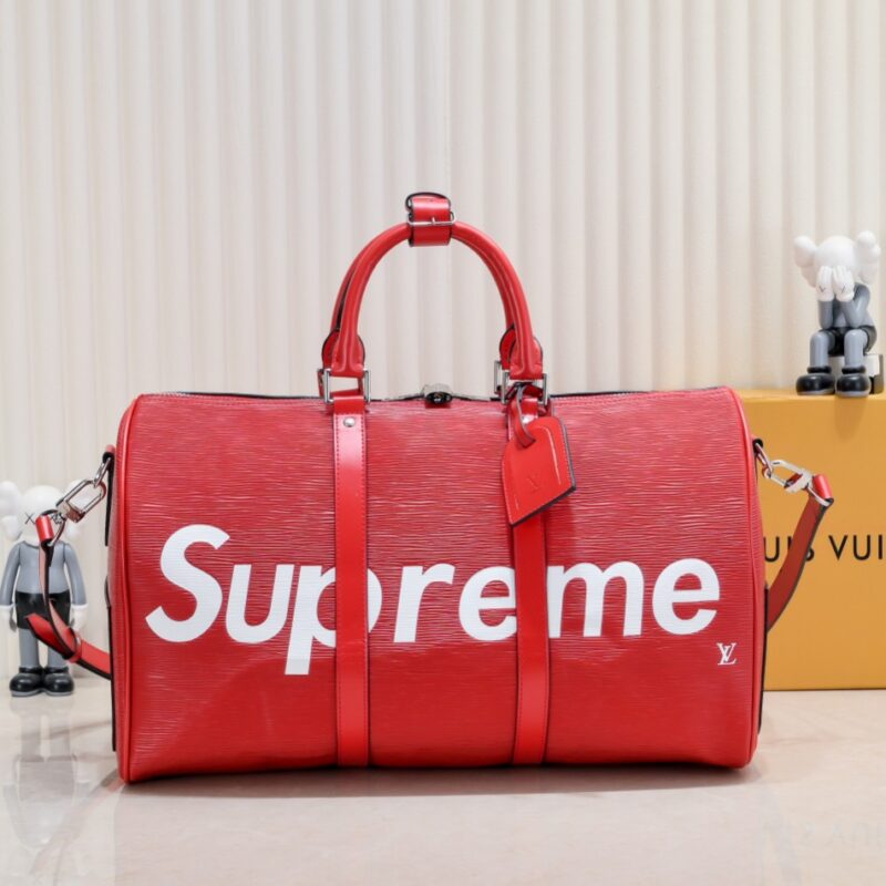 【収納力抜群】Louis Vuitton Supreme ロックイット ビジネスバッグ