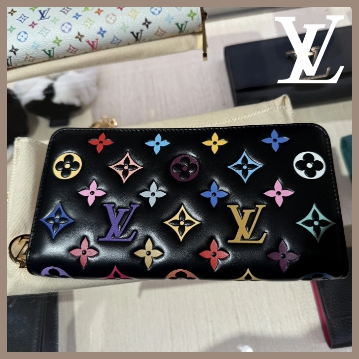 【モノグラム】Louis Vuitton LV×TM ジッピー・ウォレット