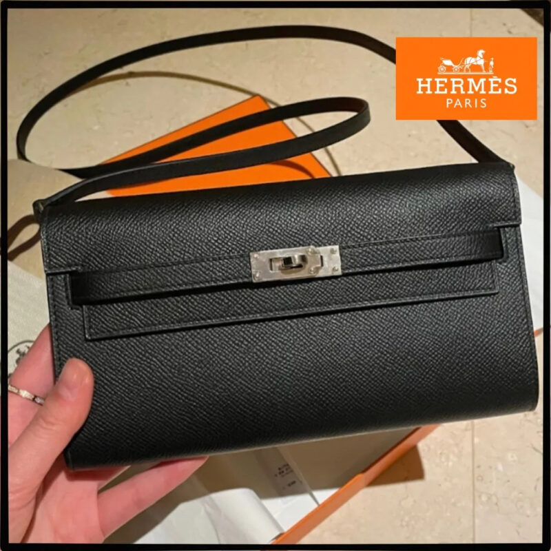 【上品シンプル】HERMES ケリー トゥ ゴー バッグ
